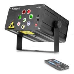 Beamz Acrux Quatro R/G Party Laser System