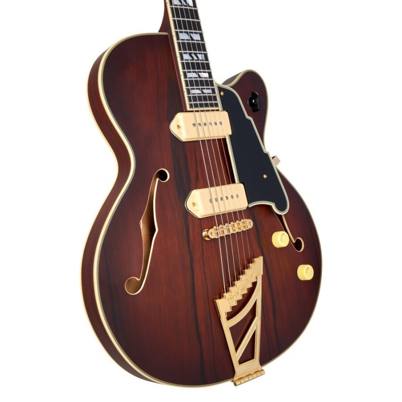 D'Angelico Deluxe 59 Satin Brown Burst