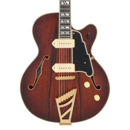 D'Angelico Deluxe 59 Satin Brown Burst