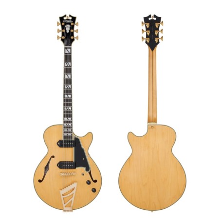 D'Angelico Deluxe SS Baritone Satin Honey