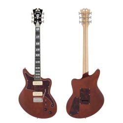 D'Angelico Deluxe Bedford Matte Walnut