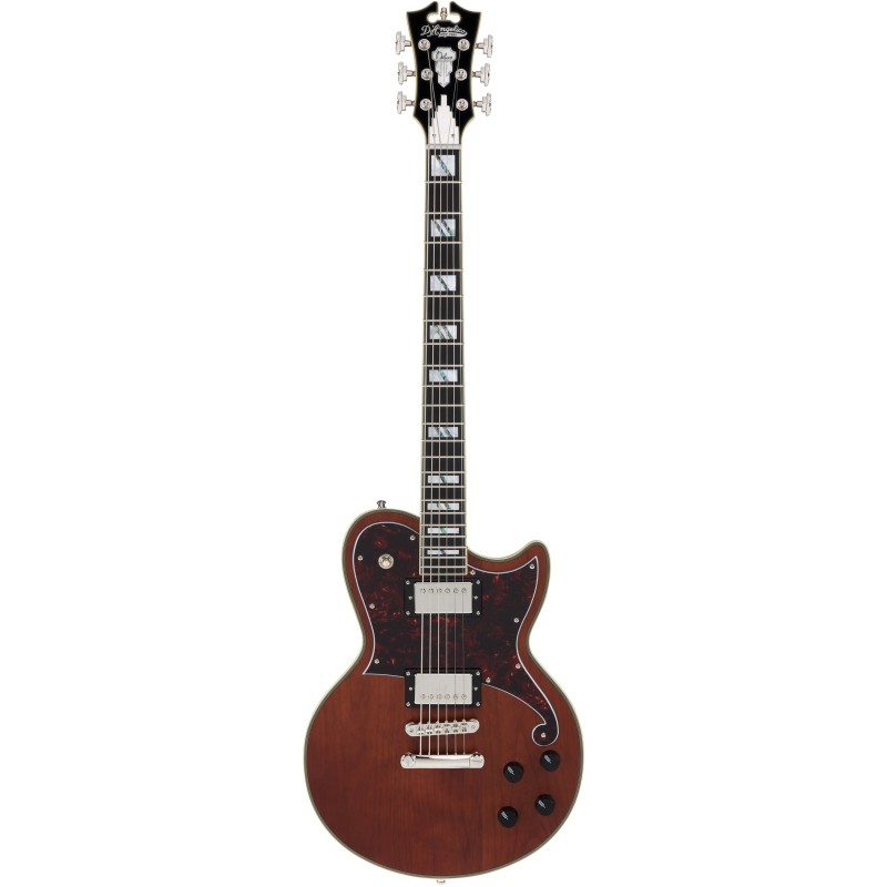 D'Angelico Deluxe Atlantic Baritone Satin Walnut