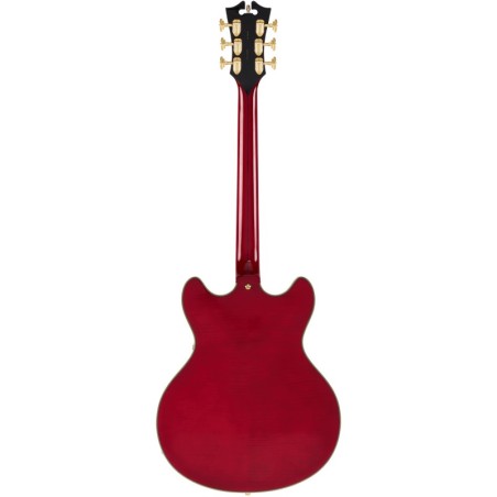 D'Angelico Excel DC Trans Cherry