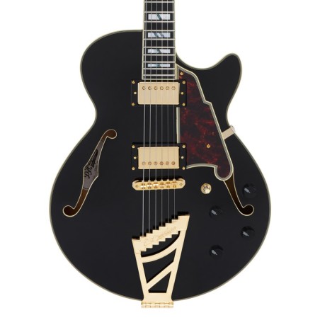 D'Angelico Excel SS Solid Black