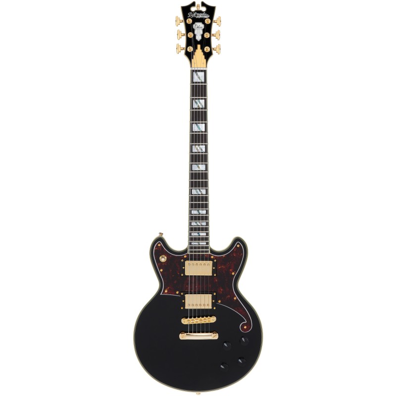 D'Angelico Deluxe Brighton Solid Black