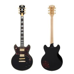 D'Angelico Deluxe Brighton Solid Black