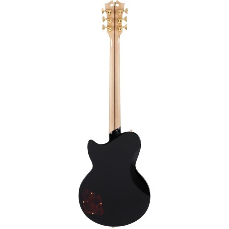 D'Angelico Deluxe Atlantic Solid Black