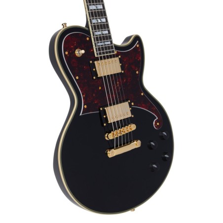 D'Angelico Deluxe Atlantic Solid Black