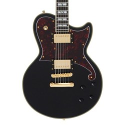 D'Angelico Deluxe Atlantic Solid Black
