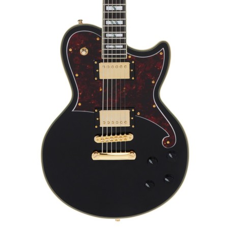 D'Angelico Deluxe Atlantic Solid Black