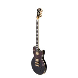 D'Angelico Deluxe Atlantic Solid Black