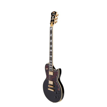 D'Angelico Deluxe Atlantic Solid Black
