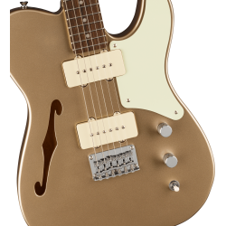 Squier FSR Paranormal Cabronita Telecaster Thinline LRL Shoreline Gold