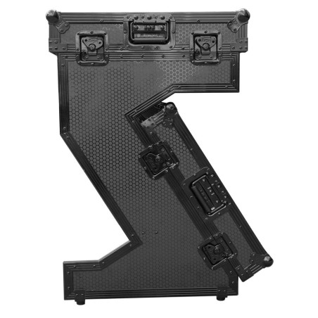 UDG U91072BL Ultimate Flight Case Portable Z-Style DJ Table BLK Plus