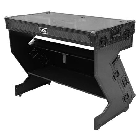 UDG U91072BL Ultimate Flight Case Portable Z-Style DJ Table BLK Plus