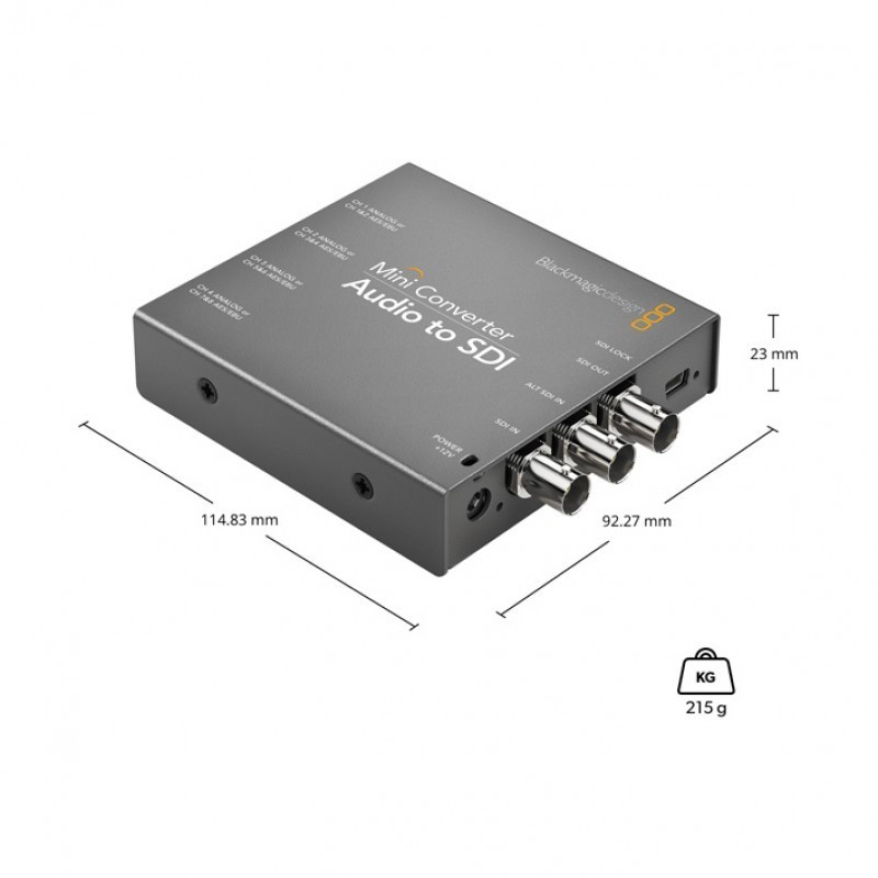 Blackmagic Design Mini Converter Audio to SDI