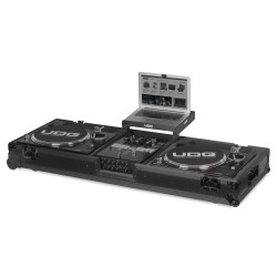 UDG U91028BL2 Ultimate Flight Case Set PLX9/SL1200 BLK MK2 Plus