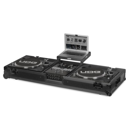 UDG U91028BL2 Ultimate Flight Case Set PLX9/SL1200 BLK MK2 Plus