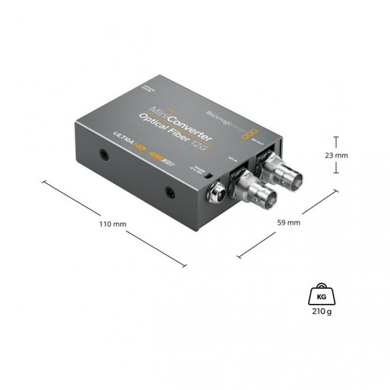 Blackmagic Design Mini Converter Optical Fiber 12G