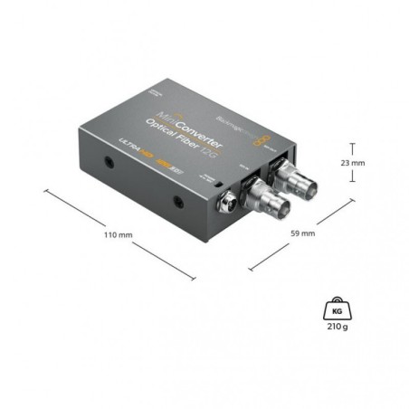 Blackmagic Design Mini Converter Optical Fiber 12G