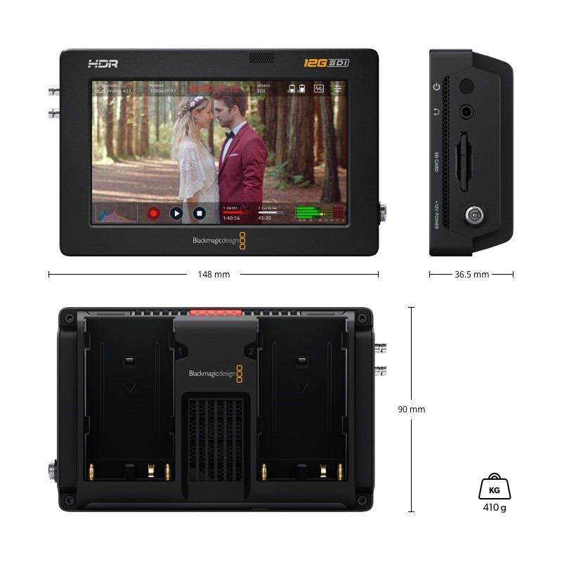 Blackmagic Design Video Assist 5” 12G HDR