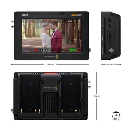 Blackmagic Design Video Assist 5” 12G HDR