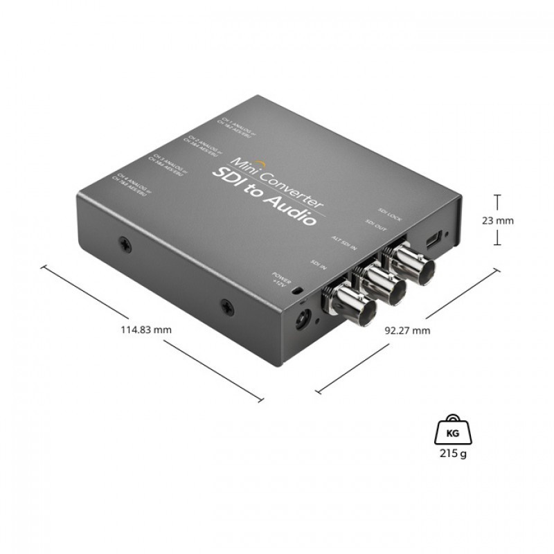 Blackmagic Design Mini Converter SDI to Audio