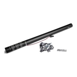THE CONFETTI MAKER Electric Slow-Fall Confetti Cannon 80 cm Silver