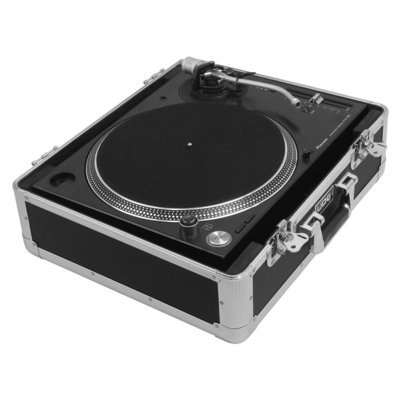 UDG U93016SL Ultimate Pick Foam Flight Case Multi Format Turntable Silver