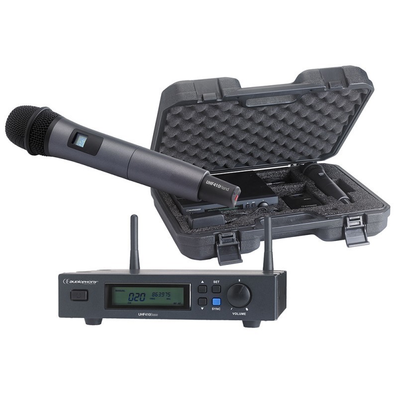 Audiophony PACK-UHF410-Hand-F8