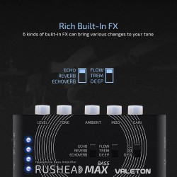 Valeton RH-101 Rushead Max Pocket Amp Bass