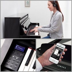 YAMAHA Clavinova CLP-765 GP Polished Black