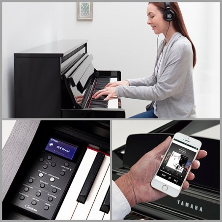 YAMAHA Clavinova CLP-765 GP Polished Black