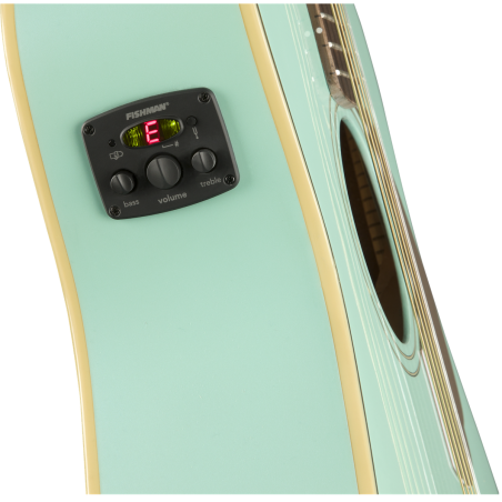 Fender Malibu Player Aqua Splash
