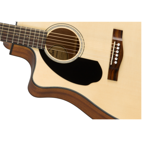 Fender CD-60SCE Left-Hand Natural Walnut