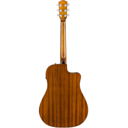 Fender CD-60SCE Left-Hand Natural Walnut