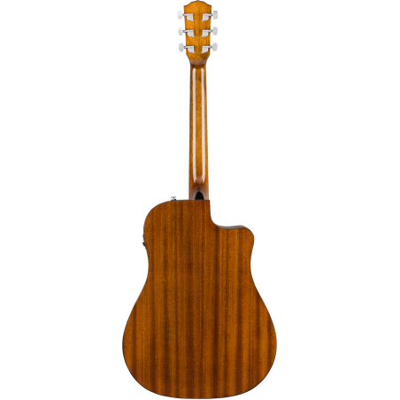 Fender CD-60SCE Left-Hand Natural Walnut
