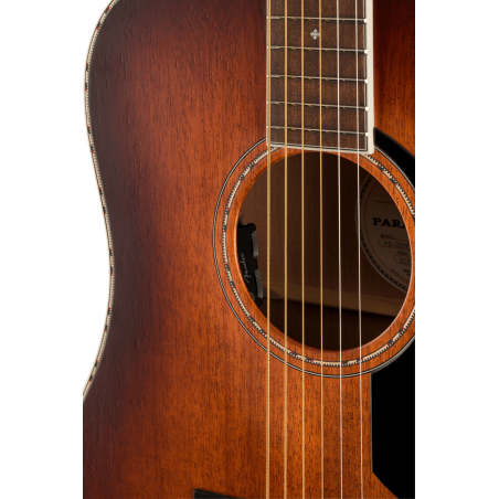 Fender PD-220E Dreadnought Aged Cognac Burst
