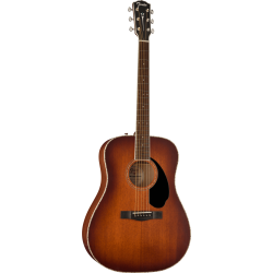 Fender PD-220E Dreadnought Aged Cognac Burst
