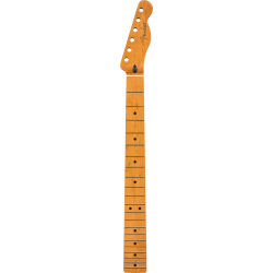 Fender Roasted Maple Telecaster Neck 21 Narrow Tall Frets 9.5" Maple C Shape