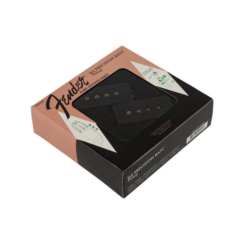 Fender Pure Vintage '63 Precision Bass Pickup Black