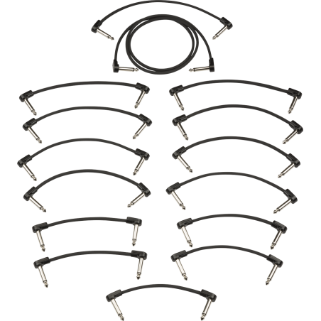 Fender Blockchain Patch Cable Kit Large Black