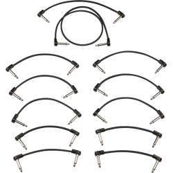 Fender Blockchain Patch Cable Kit Medium Black