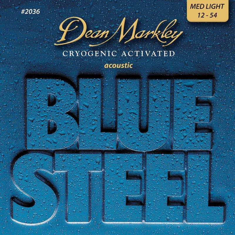 Dean Markley 2036 Blue Steel ML 12-54