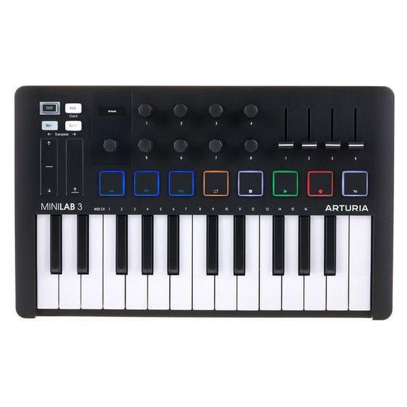 ARTURIA MiniLab 3 Black Edition