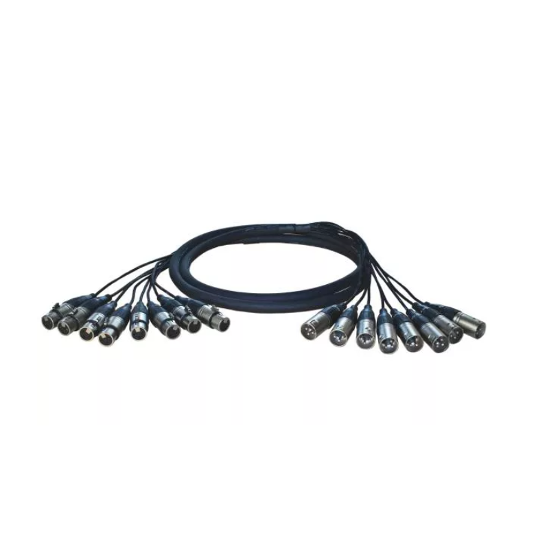 Alva X8X8PRO5 Multicore 8 XLR M - 8 XLR F 5mt