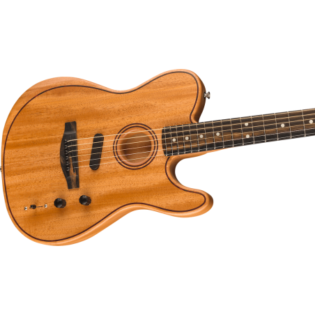 Fender American Acoustasonic Telecaster All-Mahogany EB Natural