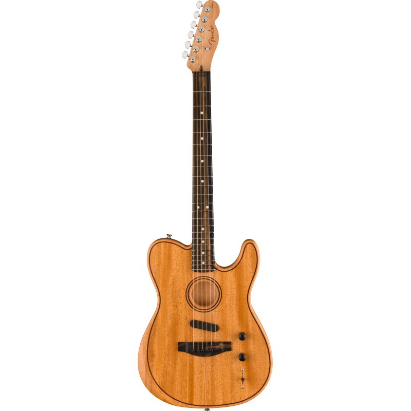 Fender American Acoustasonic Telecaster All-Mahogany EB Natural