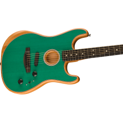 Fender Limited Edition American Acoustasonic Stratocaster EB Aqua Teal