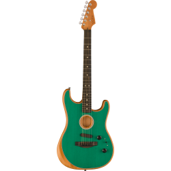 Fender Limited Edition American Acoustasonic Stratocaster EB Aqua Teal